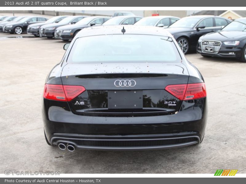 Brilliant Black / Black 2013 Audi A5 2.0T quattro Coupe
