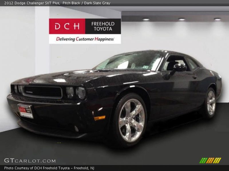 Pitch Black / Dark Slate Gray 2012 Dodge Challenger SXT Plus