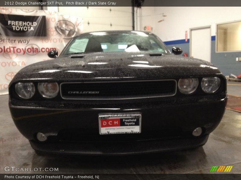 Pitch Black / Dark Slate Gray 2012 Dodge Challenger SXT Plus