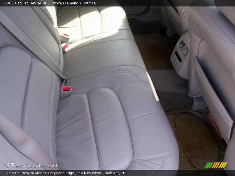 White Diamond / Oatmeal 2003 Cadillac DeVille DHS