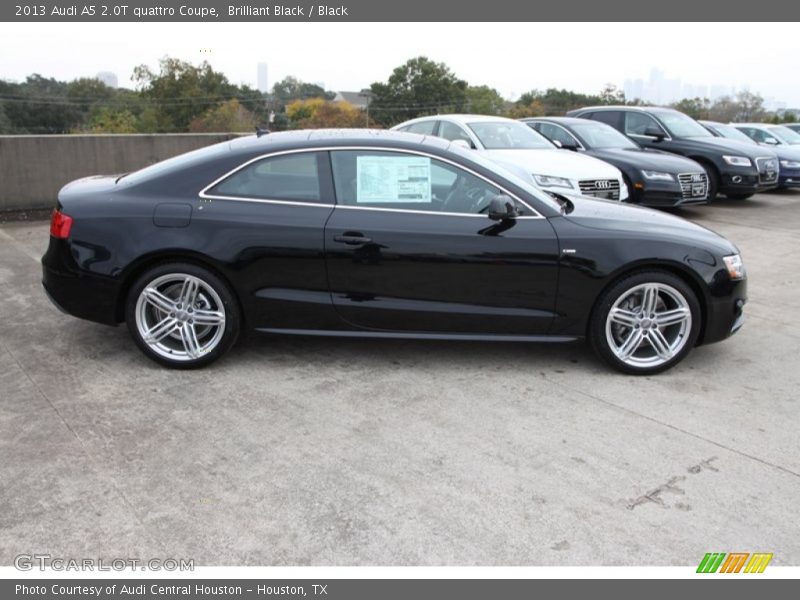 Brilliant Black / Black 2013 Audi A5 2.0T quattro Coupe