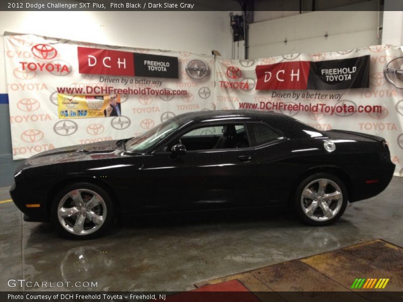 Pitch Black / Dark Slate Gray 2012 Dodge Challenger SXT Plus