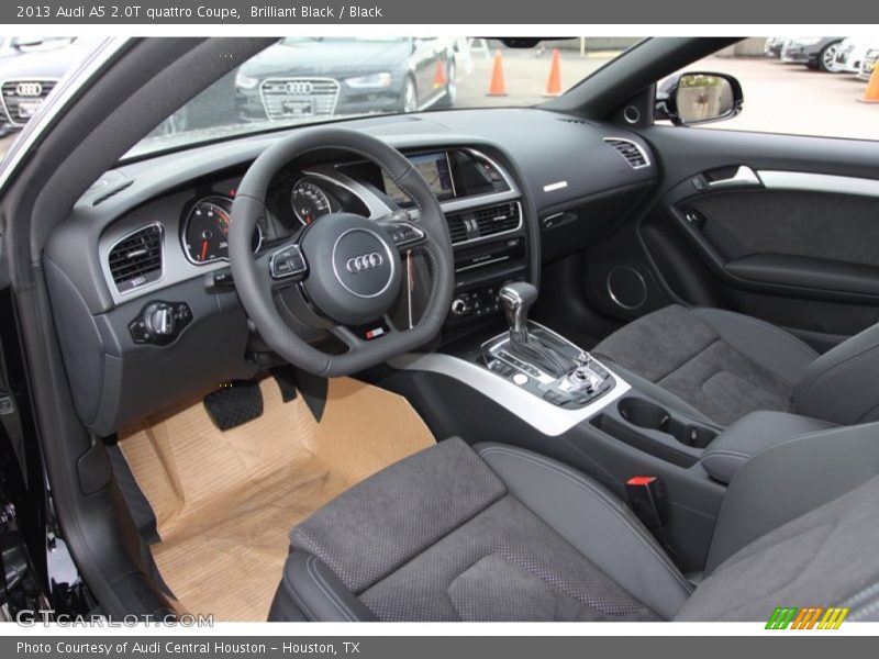 Brilliant Black / Black 2013 Audi A5 2.0T quattro Coupe