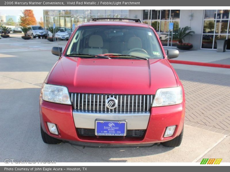Vivid Red Metallic / Pebble/Light Parchment 2006 Mercury Mariner Convenience