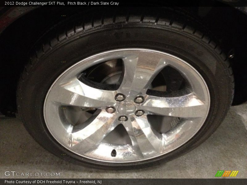 Pitch Black / Dark Slate Gray 2012 Dodge Challenger SXT Plus