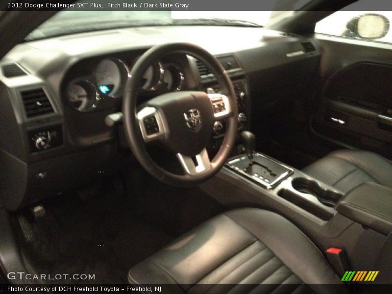Pitch Black / Dark Slate Gray 2012 Dodge Challenger SXT Plus