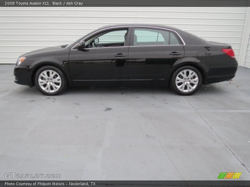 Black / Ash Gray 2008 Toyota Avalon XLS