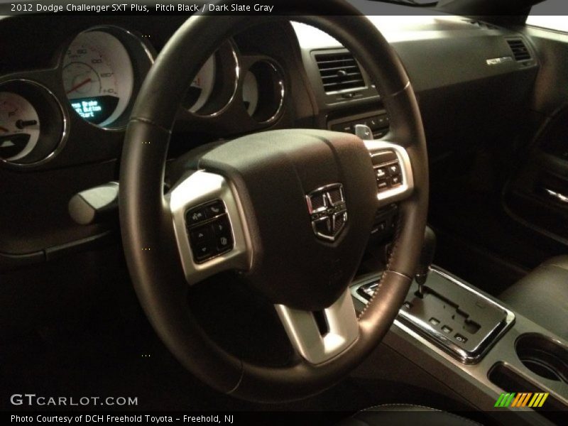 Pitch Black / Dark Slate Gray 2012 Dodge Challenger SXT Plus