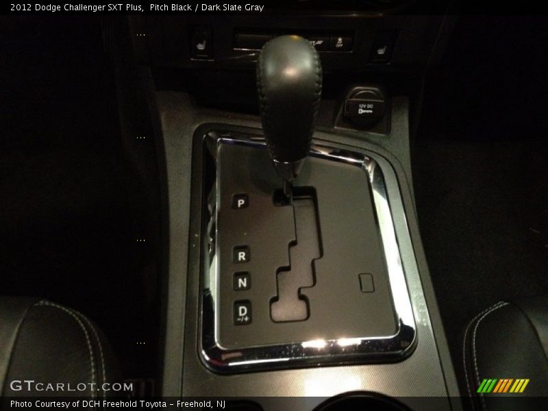 Pitch Black / Dark Slate Gray 2012 Dodge Challenger SXT Plus