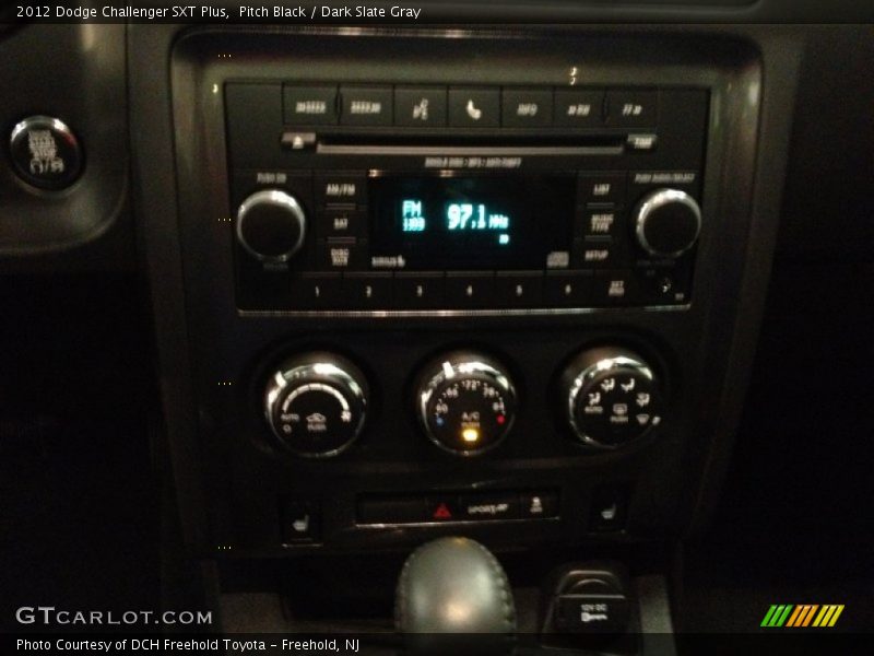 Pitch Black / Dark Slate Gray 2012 Dodge Challenger SXT Plus