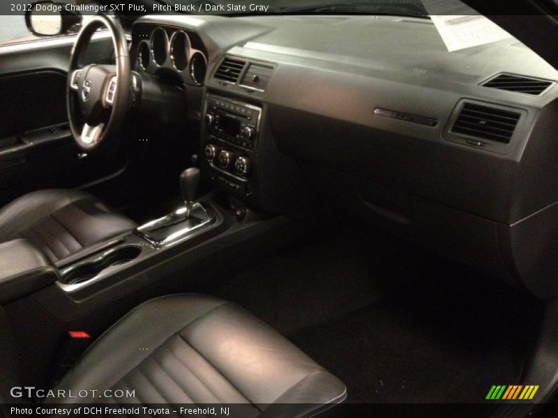 Pitch Black / Dark Slate Gray 2012 Dodge Challenger SXT Plus