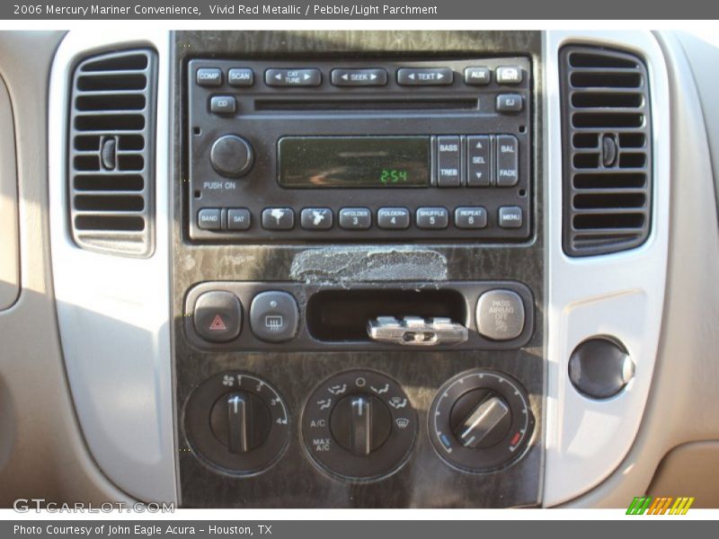 Vivid Red Metallic / Pebble/Light Parchment 2006 Mercury Mariner Convenience