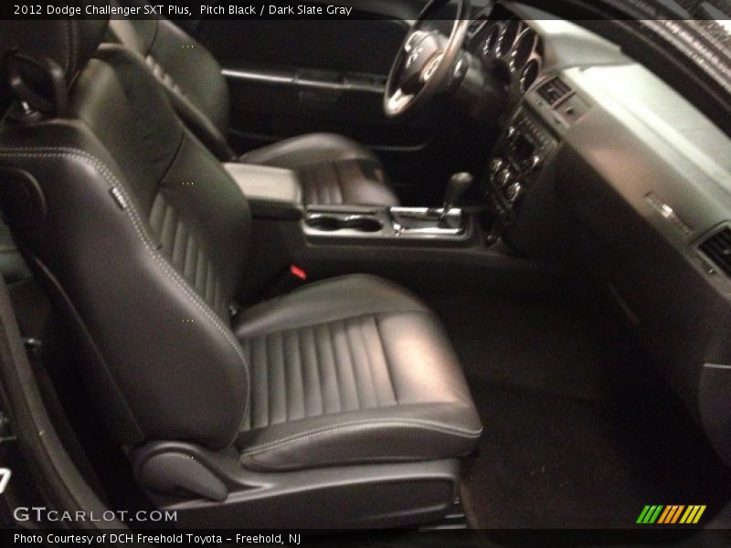Pitch Black / Dark Slate Gray 2012 Dodge Challenger SXT Plus