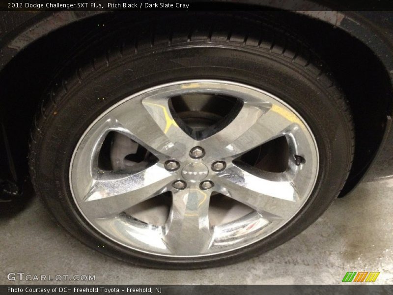 Pitch Black / Dark Slate Gray 2012 Dodge Challenger SXT Plus