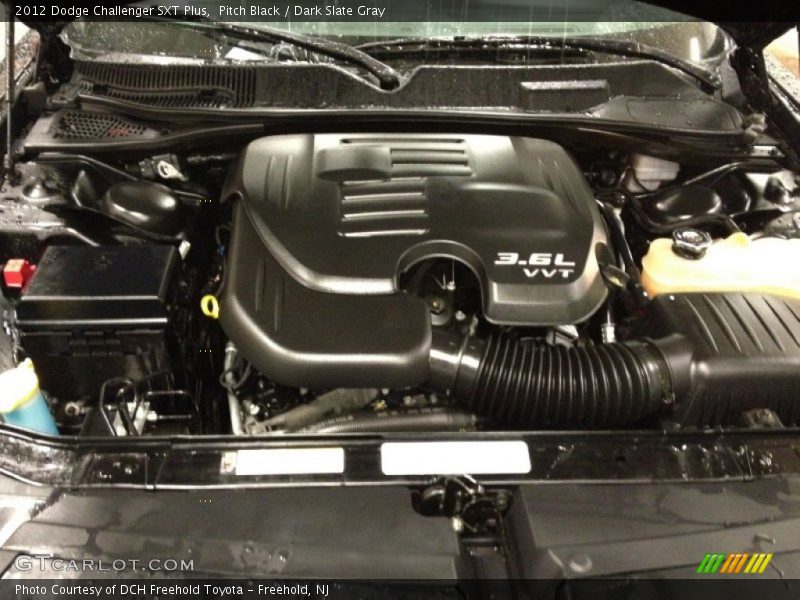 Pitch Black / Dark Slate Gray 2012 Dodge Challenger SXT Plus