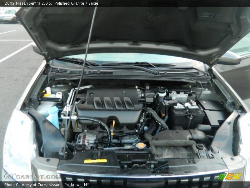 Polished Granite / Beige 2009 Nissan Sentra 2.0 S