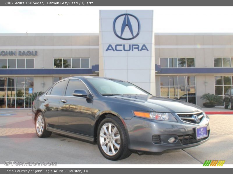 Carbon Gray Pearl / Quartz 2007 Acura TSX Sedan