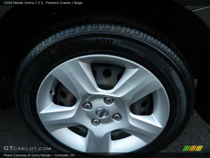 Polished Granite / Beige 2009 Nissan Sentra 2.0 S