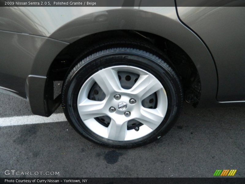 Polished Granite / Beige 2009 Nissan Sentra 2.0 S