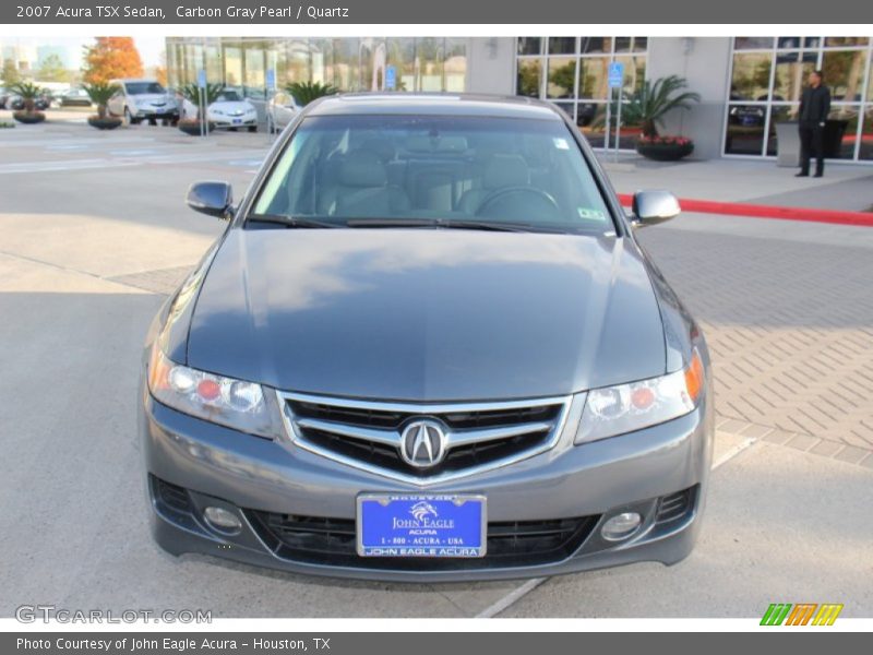 Carbon Gray Pearl / Quartz 2007 Acura TSX Sedan
