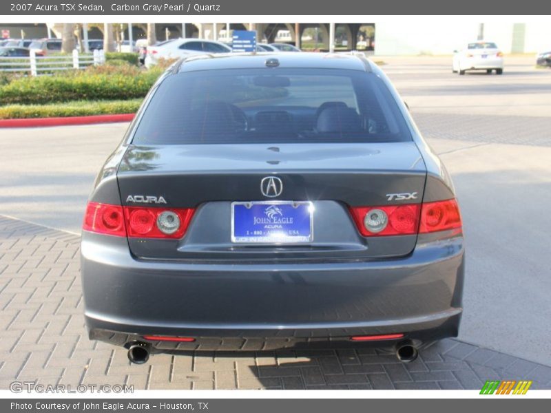 Carbon Gray Pearl / Quartz 2007 Acura TSX Sedan