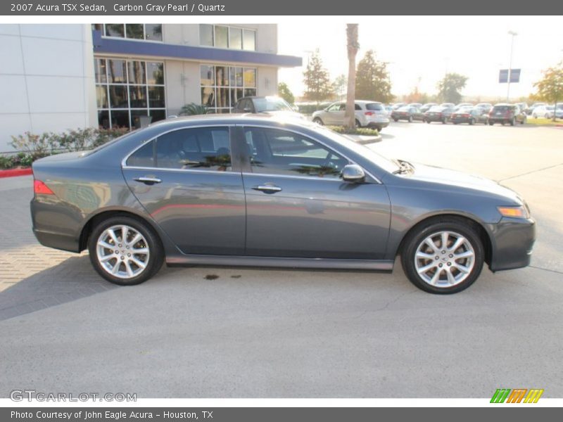 Carbon Gray Pearl / Quartz 2007 Acura TSX Sedan