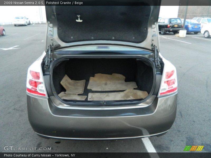 Polished Granite / Beige 2009 Nissan Sentra 2.0 S