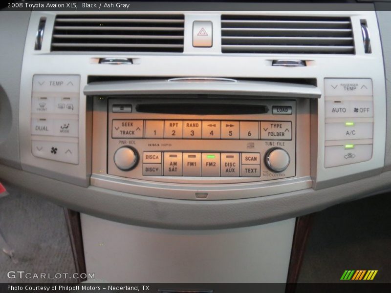 Black / Ash Gray 2008 Toyota Avalon XLS