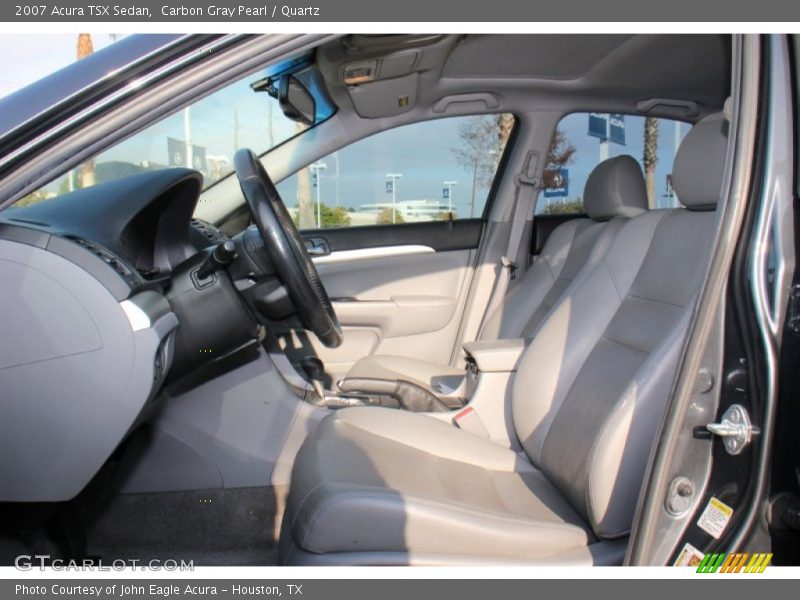 Carbon Gray Pearl / Quartz 2007 Acura TSX Sedan