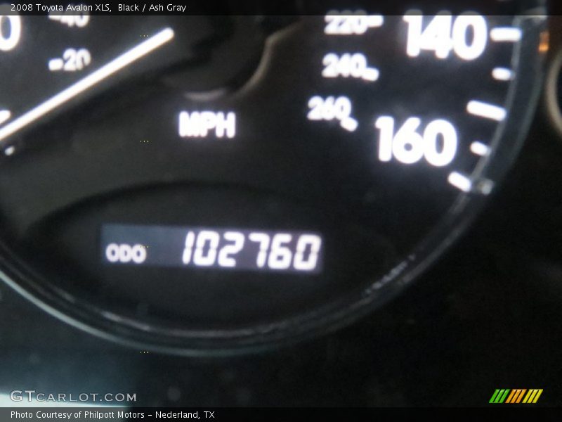 Black / Ash Gray 2008 Toyota Avalon XLS