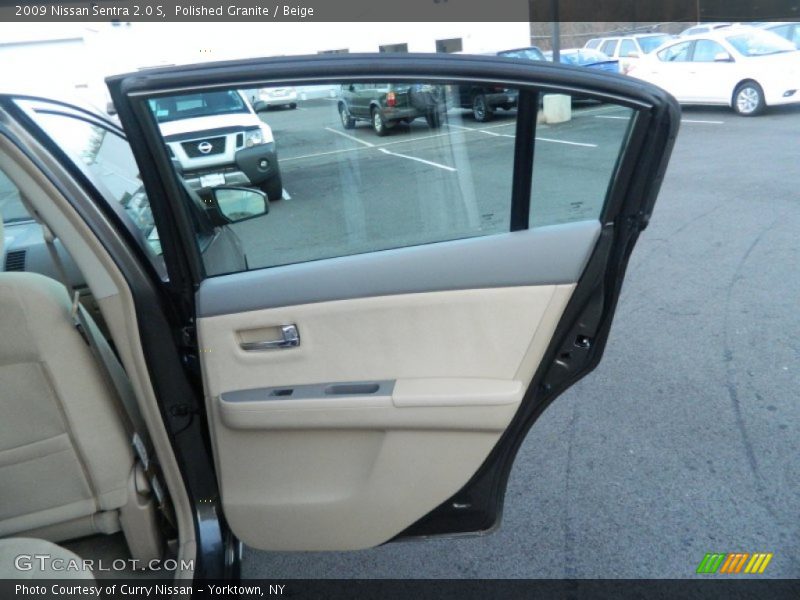 Polished Granite / Beige 2009 Nissan Sentra 2.0 S