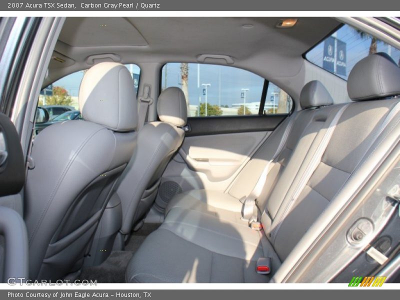 Carbon Gray Pearl / Quartz 2007 Acura TSX Sedan