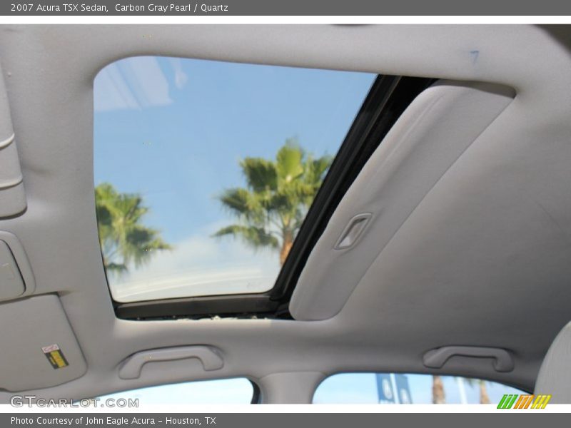 Carbon Gray Pearl / Quartz 2007 Acura TSX Sedan