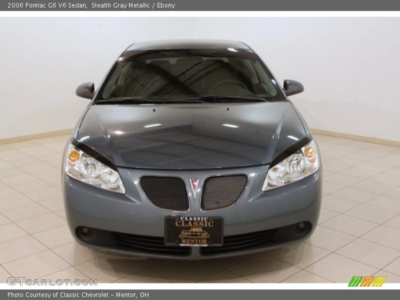 Stealth Gray Metallic / Ebony 2006 Pontiac G6 V6 Sedan