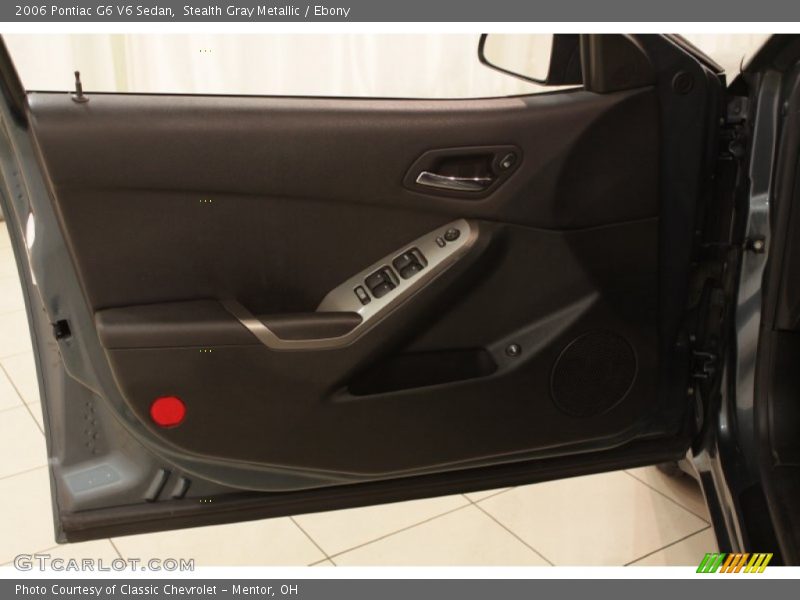 Stealth Gray Metallic / Ebony 2006 Pontiac G6 V6 Sedan