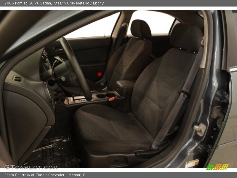 Stealth Gray Metallic / Ebony 2006 Pontiac G6 V6 Sedan