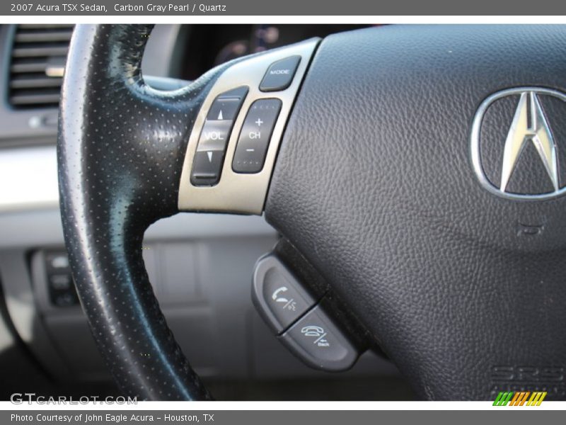 Carbon Gray Pearl / Quartz 2007 Acura TSX Sedan
