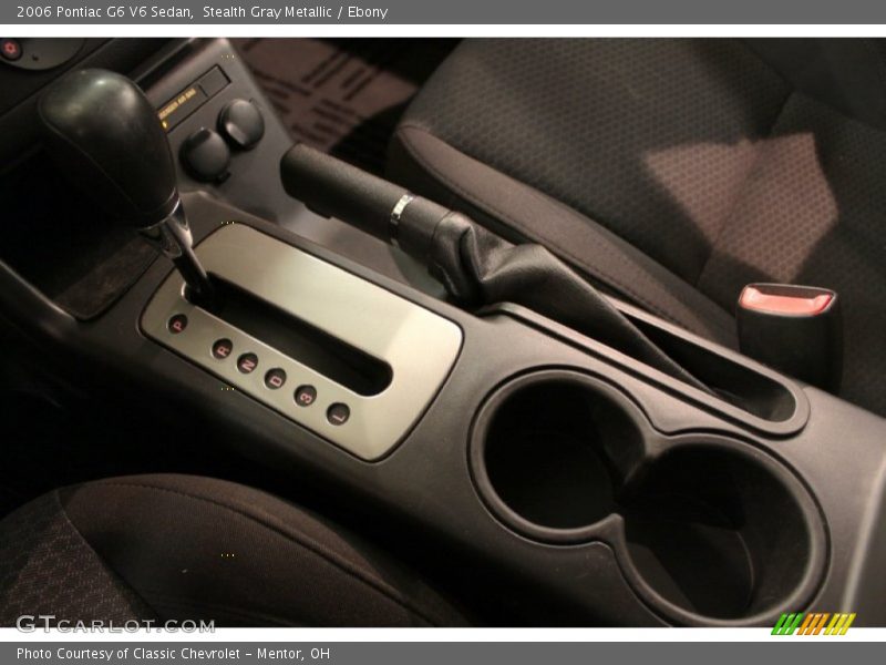 Stealth Gray Metallic / Ebony 2006 Pontiac G6 V6 Sedan
