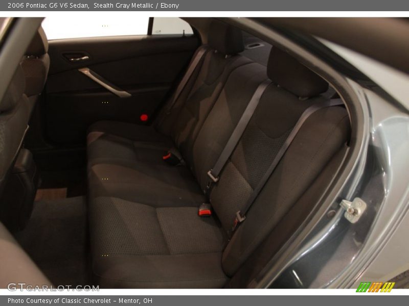 Stealth Gray Metallic / Ebony 2006 Pontiac G6 V6 Sedan