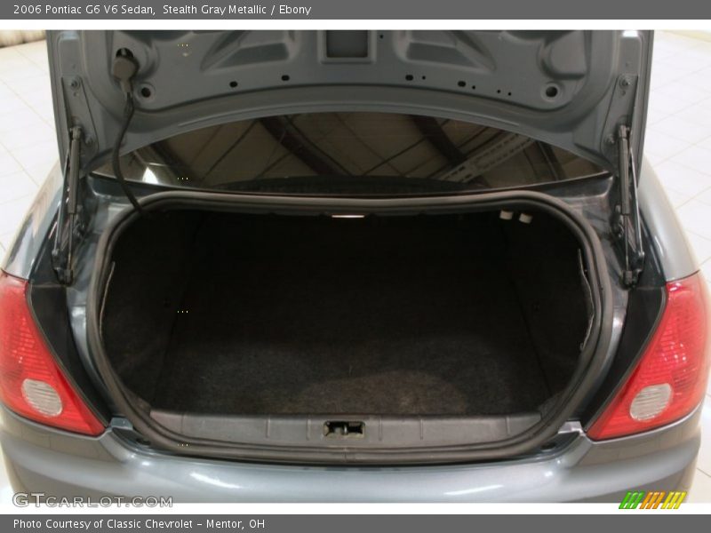 Stealth Gray Metallic / Ebony 2006 Pontiac G6 V6 Sedan