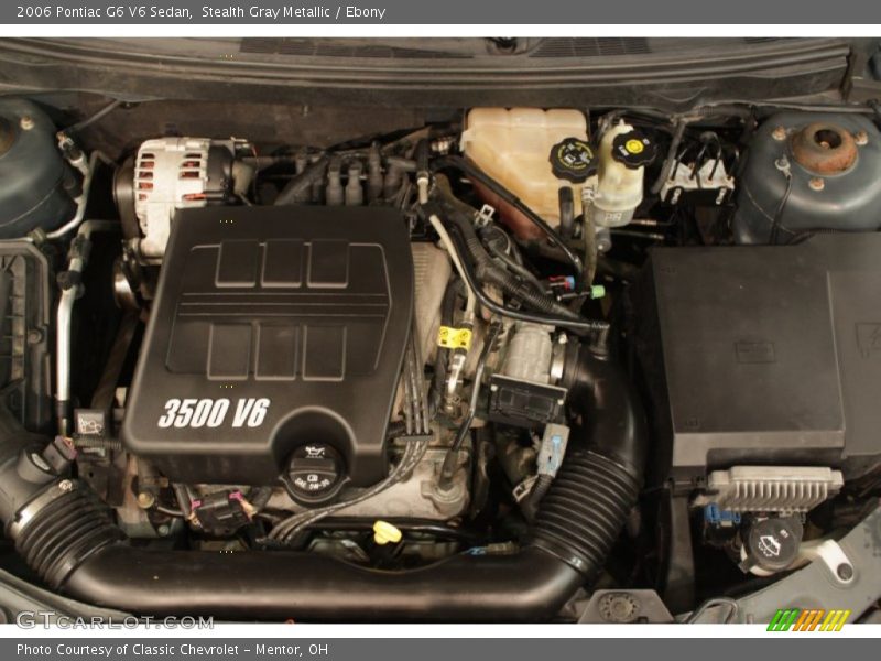 Stealth Gray Metallic / Ebony 2006 Pontiac G6 V6 Sedan