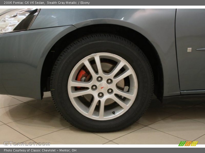 Stealth Gray Metallic / Ebony 2006 Pontiac G6 V6 Sedan