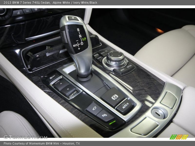 Alpine White / Ivory White/Black 2013 BMW 7 Series 740Li Sedan