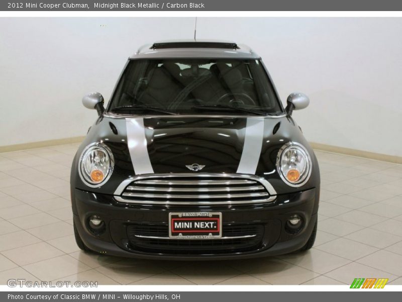 Midnight Black Metallic / Carbon Black 2012 Mini Cooper Clubman