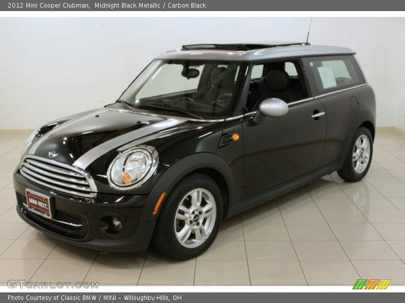 Midnight Black Metallic / Carbon Black 2012 Mini Cooper Clubman