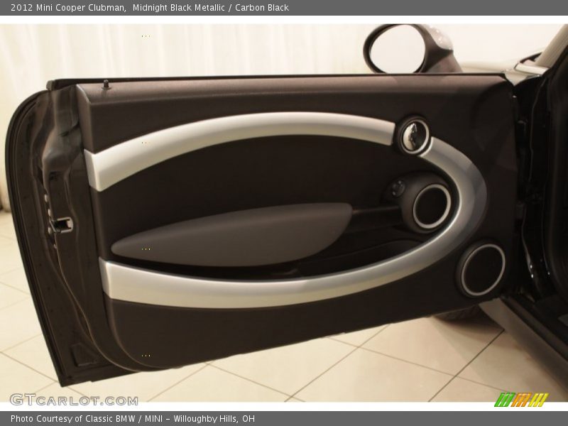 Midnight Black Metallic / Carbon Black 2012 Mini Cooper Clubman