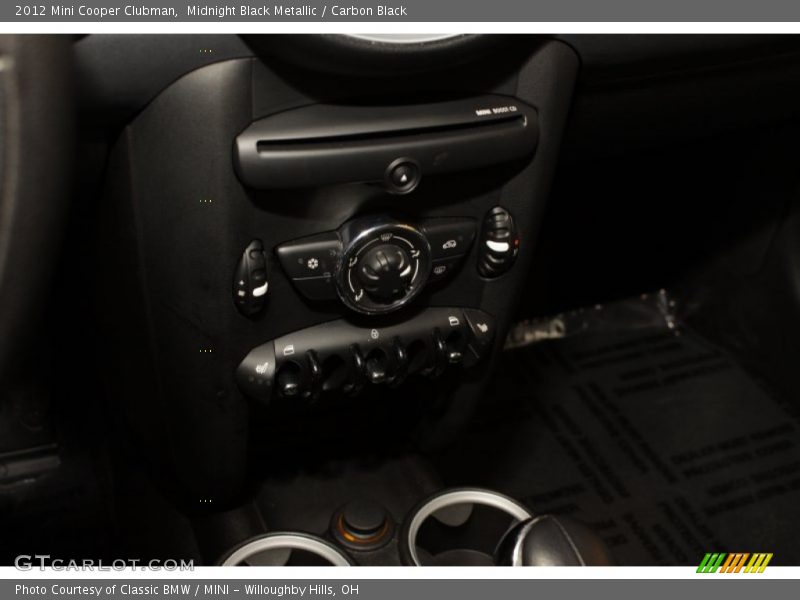 Midnight Black Metallic / Carbon Black 2012 Mini Cooper Clubman