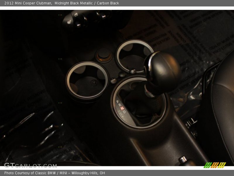 Midnight Black Metallic / Carbon Black 2012 Mini Cooper Clubman