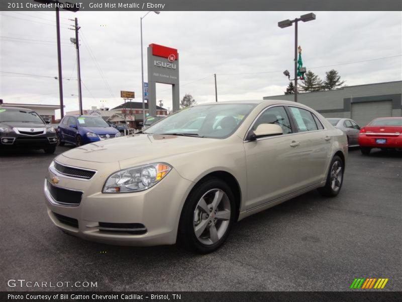 Gold Mist Metallic / Ebony 2011 Chevrolet Malibu LT