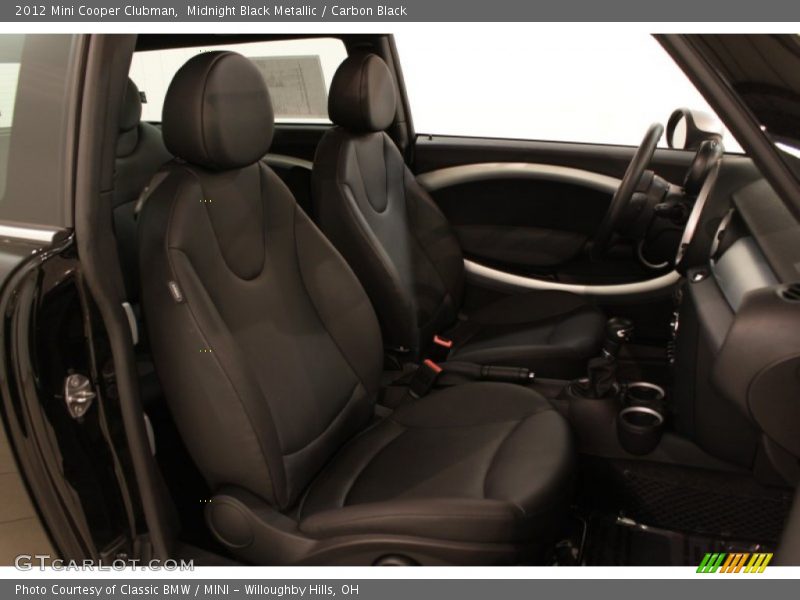 Midnight Black Metallic / Carbon Black 2012 Mini Cooper Clubman